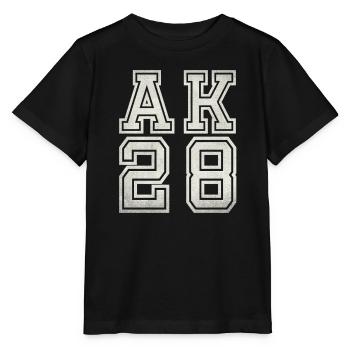 AK28 - T-shirt bio MINI CREATOR Stanley/Stella Enfant - noir - Devant - Mikhail (115cm)