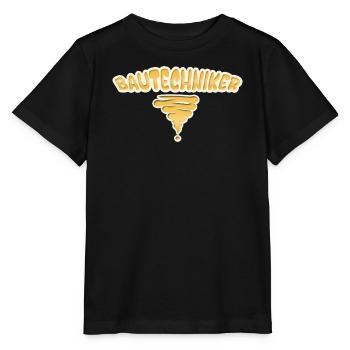 Geschenk für Bautechniker - Stanley/Stella Kinder T-Shirt MINI CREATOR  - Schwarz - Vorne - Mikhail (115cm)