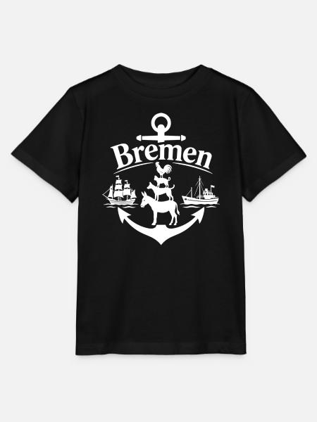 Bremen - Stanley/Stella Kinder T-Shirt MINI CREATOR  - Schwarz