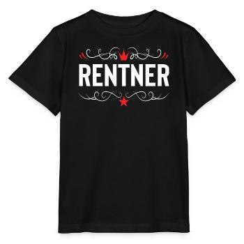 Pensioner pension - Stanley/Stella MINI CREATOR Kids’ T-Shirt - black - Front - Mikhail (115cm)