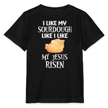 Sourdough Resurrected - Stanley/Stella MINI CREATOR Kids’ T-Shirt - black - Front - Mikhail (115cm)