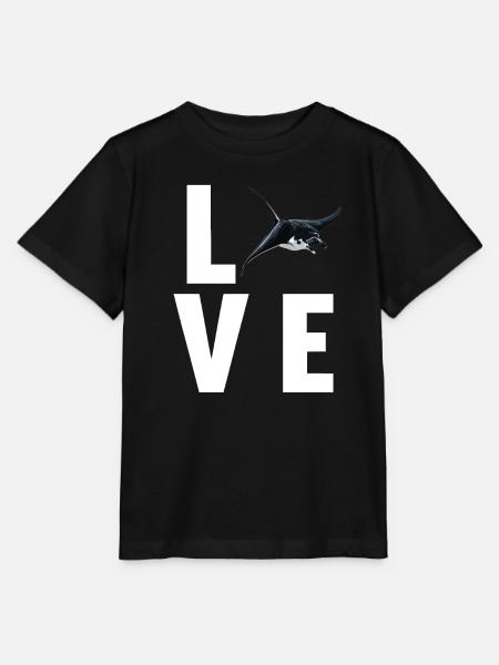 Rochen Mantarochen - Stanley/Stella Kinder T-Shirt MINI CREATOR - Schwarz