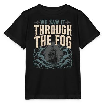 Ghost Ship Cursed Ship Maritime Spirit - Stanley/Stella MINI CREATOR Kids’ T-Shirt - black - Front - Mikhail (115cm)