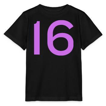 16 - T-shirt bio MINI CREATOR Stanley/Stella Enfant - noir - Devant - Mikhail (115cm)