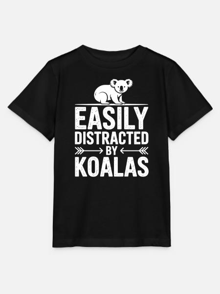 Koala Sprüche Koalas Lustiges Koala Geschenk - Stanley/Stella Kinder T-Shirt MINI CREATOR - Schwarz