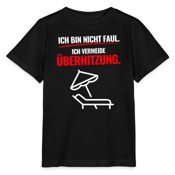 Zu Heiß Für Leistung - Stanley/Stella Kinder T-Shirt MINI CREATOR  - Schwarz - Vorne - Mikhail (115cm)