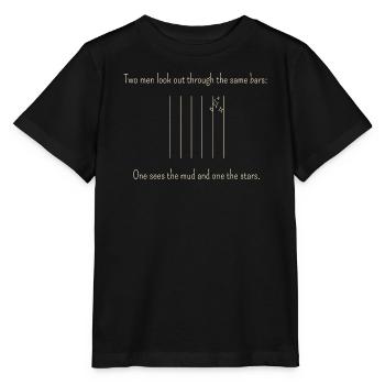The classic for a change of perspective - Stanley/Stella MINI CREATOR Kids’ T-Shirt - black - Front - Mikhail (115cm)