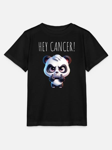 Hey Krebs Wütender Panda - Stanley/Stella Kinder T-Shirt MINI CREATOR - Schwarz