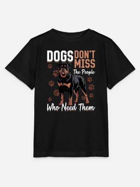 Rottweiler Rottie Dog Breed - Stanley/Stella Kinder T-Shirt MINI CREATOR  - Schwarz