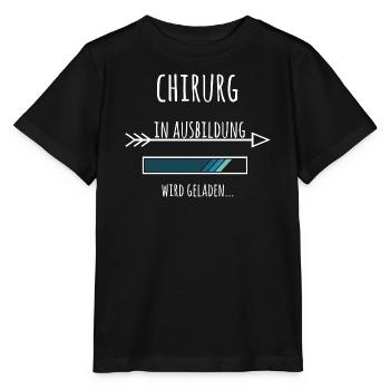 Chirurg Ausbildung Medizinstudium Arzt Medizin  - Stanley/Stella Kinder T-Shirt MINI CREATOR  - Schwarz - Vorne - Mikhail (115cm)