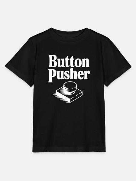 Knopfdrücker - Stanley/Stella Kinder T-Shirt MINI CREATOR  - Schwarz