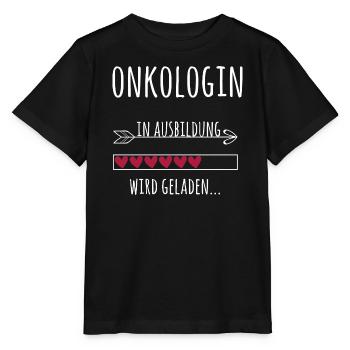 Onkologin Ausbildung Medizinstudium Ärztin Medizin - Stanley/Stella Kinder T-Shirt MINI CREATOR  - Schwarz - Vorne - Mikhail (115cm)