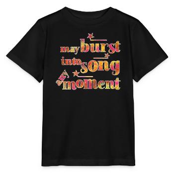May burst into song any moment - Stanley/Stella MINI CREATOR Kids’ T-Shirt - black - Front - Mikhail (115cm)