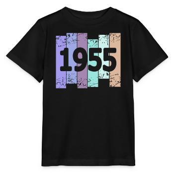 1955 - Stanley/Stella MINI CREATOR Kids’ T-Shirt - black - Front - Mikhail (115cm)