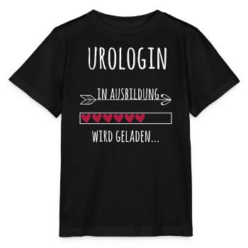 Urologin Ausbildung Medizinstudium Ärztin Medizin  - Stanley/Stella Kinder T-Shirt MINI CREATOR  - Schwarz - Vorne - Mikhail (115cm)