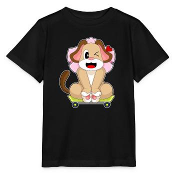 Hund Braut Schleier Hochzeit - Stanley/Stella Kinder T-Shirt MINI CREATOR  - Schwarz - Vorne - Mikhail (115cm)
