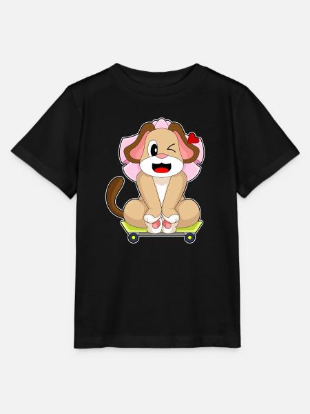 Hund Braut Schleier Hochzeit - Stanley/Stella Kinder T-Shirt MINI CREATOR - Schwarz