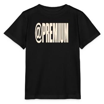 Premium-Typografie @PREMIUM - Stanley/Stella Kinder T-Shirt MINI CREATOR  - Schwarz - Vorne - Mikhail (115cm)