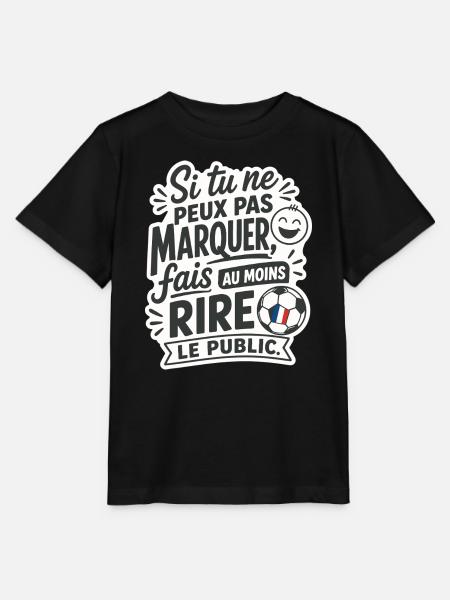 Humour du Foot - Stanley/Stella Kinder T-Shirt MINI CREATOR - Schwarz