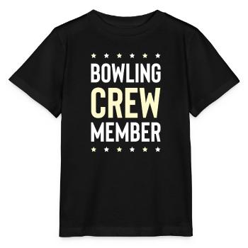 Bowling Crew - Stanley/Stella Kinder T-Shirt MINI CREATOR  - Schwarz - Vorne - Mikhail (115cm)