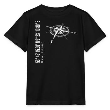 Sable de chou - T-shirt bio MINI CREATOR Stanley/Stella Enfant - noir - Devant - Mikhail (115cm)