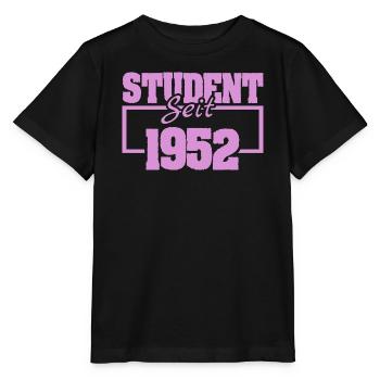 Student Self 1952 Vintage Print - Stanley/Stella Kinder T-Shirt MINI CREATOR  - Schwarz - Vorne - Mikhail (115cm)