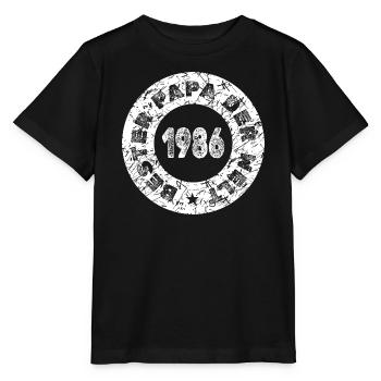 Charrette à main 1986 - T-shirt bio MINI CREATOR Stanley/Stella Enfant - noir - Devant - Mikhail (115cm)