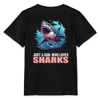 Haie Hai - Stanley/Stella Kinder T-Shirt MINI CREATOR  - Schwarz - Vorne - Mikhail (115cm)