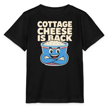 High-protein snack gift for foodies - Stanley/Stella MINI CREATOR Kids’ T-Shirt - black - Front - Mikhail (115cm)