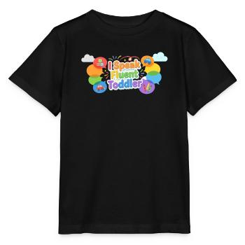 Je parle couramment tout-petit - T-shirt bio MINI CREATOR Stanley/Stella Enfant - noir - Devant - Mikhail (115cm)