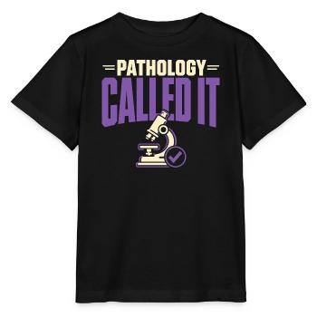 Pathology Laboratory Week, Diagnostics, - Stanley/Stella MINI CREATOR Kids’ T-Shirt - black - Front - Mikhail (115cm)