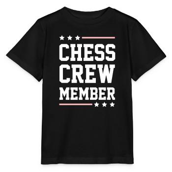 Chess Crew - Stanley/Stella Kinder T-Shirt MINI CREATOR  - Schwarz - Vorne - Mikhail (115cm)