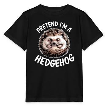 Hedgehog Sayings Hedgehog Funny Hedgehog Gift - Stanley/Stella MINI CREATOR Kids’ T-Shirt - black - Front - Mikhail (115cm)