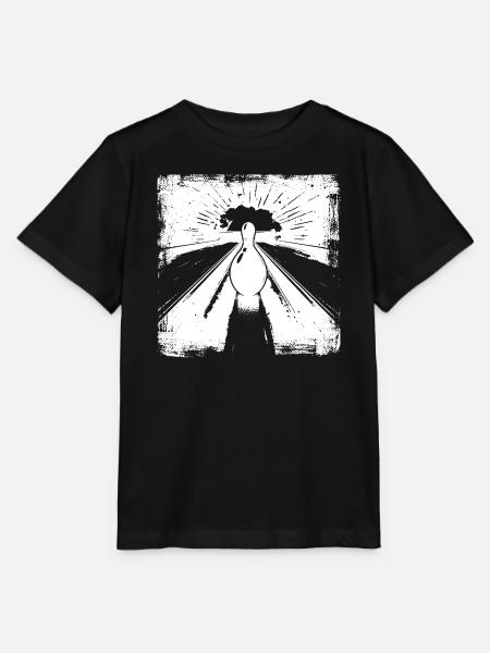 Bowling Grafik - Stanley/Stella Kinder T-Shirt MINI CREATOR - Schwarz