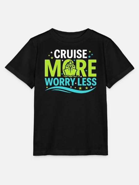 Kreuzfahrt-oma, Oma An Deck, - Stanley/Stella Kinder T-Shirt MINI CREATOR  - Schwarz