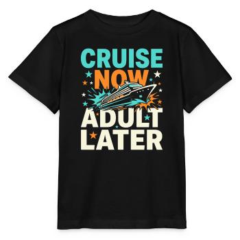 Cruising Granny, Grandma On Deck, - Stanley/Stella MINI CREATOR Kids’ T-Shirt - black - Front - Mikhail (115cm)