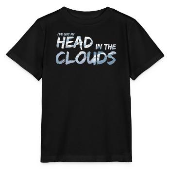 Head in the Clouds von Tagträumern - Stanley/Stella Kinder T-Shirt MINI CREATOR  - Schwarz - Vorne - Mikhail (115cm)
