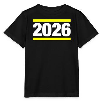 2026 year - Stanley/Stella MINI CREATOR Kids’ T-Shirt - black - Front - Mikhail (115cm)