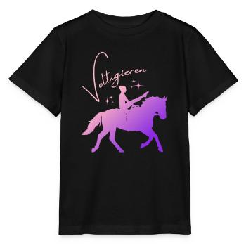 Moulin de voûte – Tenue sportive pour sauteurs - T-shirt bio MINI CREATOR Stanley/Stella Enfant - noir - Devant - Mikhail (115cm)