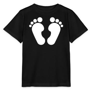 Barfuß, Barfüße - Stanley/Stella Kinder T-Shirt MINI CREATOR  - Schwarz - Vorne - Mikhail (115cm)