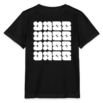 Logo der modernen Jazzmusik - Stanley/Stella Kinder T-Shirt MINI CREATOR  - Schwarz - Vorne - Mikhail (115cm)
