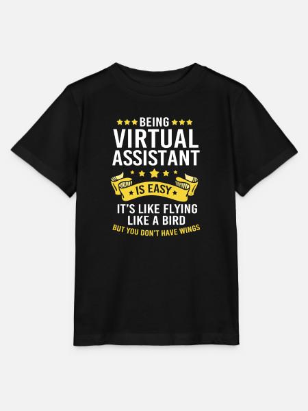Remote Homeoffice - Stanley/Stella Kinder T-Shirt MINI CREATOR  - Schwarz
