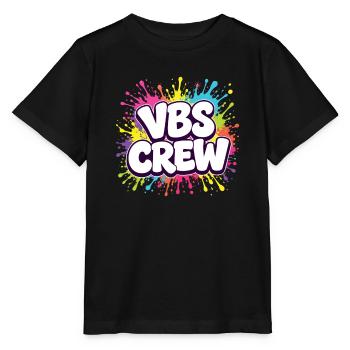 Camp d’église de vacances de l’équipe VBS - T-shirt bio MINI CREATOR Stanley/Stella Enfant - noir - Devant - Mikhail (115cm)