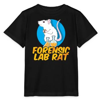 Rat, house rat, rat owner, rat lover - Stanley/Stella MINI CREATOR Kids’ T-Shirt - black - Front - Mikhail (115cm)