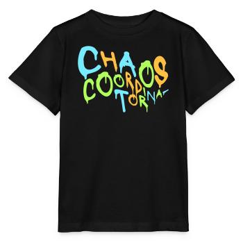 Coordinateur du Chaos Titre drôle Parents Teacher Logo - T-shirt bio MINI CREATOR Stanley/Stella Enfant - noir - Devant - Mikhail (115cm)