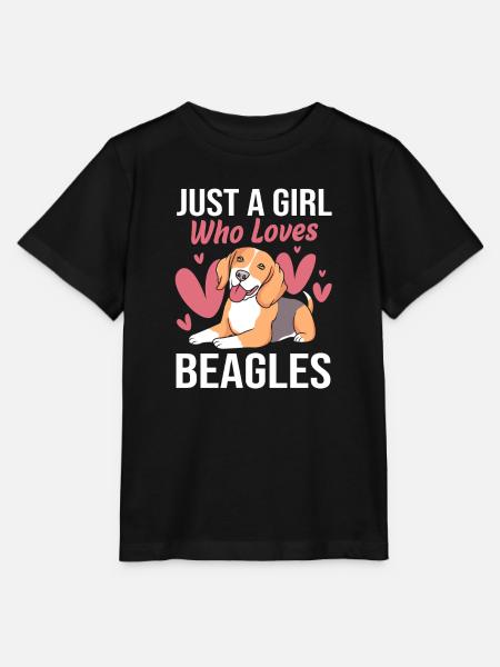 Beagle Mama Mutter Hundemama - Stanley/Stella Kinder T-Shirt MINI CREATOR - Schwarz