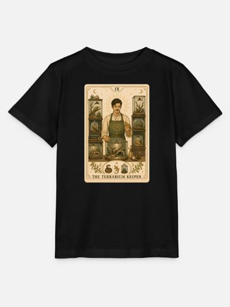 Terrarienhalter | Reptilien Tarot - Stanley/Stella Kinder T-Shirt MINI CREATOR  - Schwarz