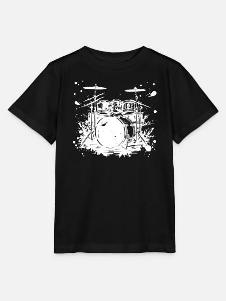 Trapset Skizze - Stanley/Stella Kinder T-Shirt MINI CREATOR - Schwarz