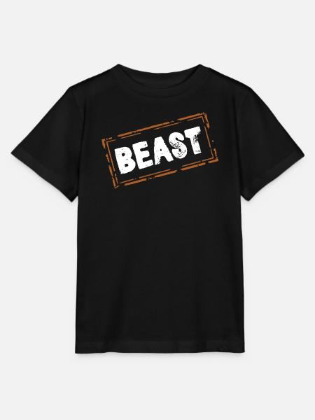 Beast - Stanley/Stella Kinder T-Shirt MINI CREATOR - Schwarz