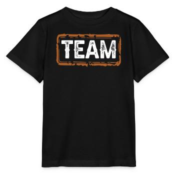 Team - Stanley/Stella MINI CREATOR Kids’ T-Shirt - black - Front - Mikhail (115cm)